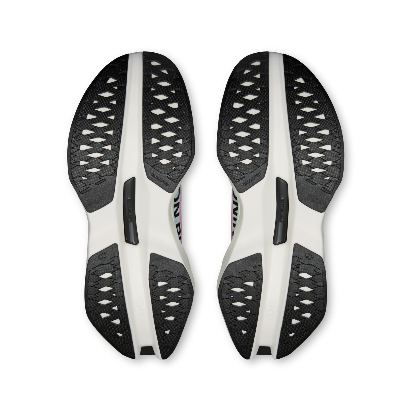 On Cloudboom Max | White / Celeste | Womens