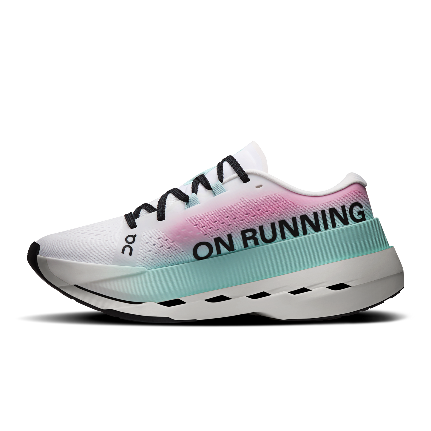 On Cloudboom Max | White / Celeste | Womens