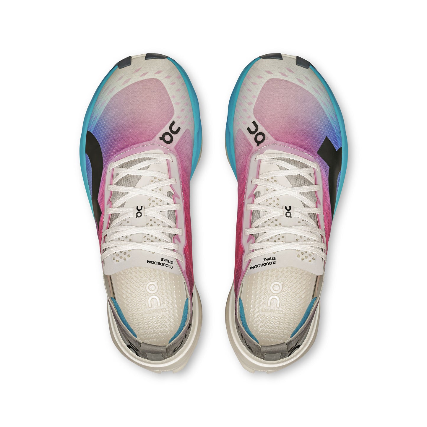 On Cloudboom Strike | White / Horizon | Womens