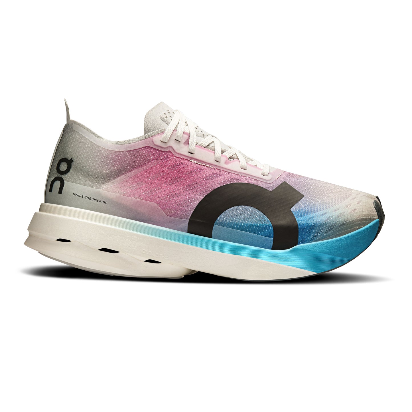 On Cloudboom Strike | White / Horizon | Womens