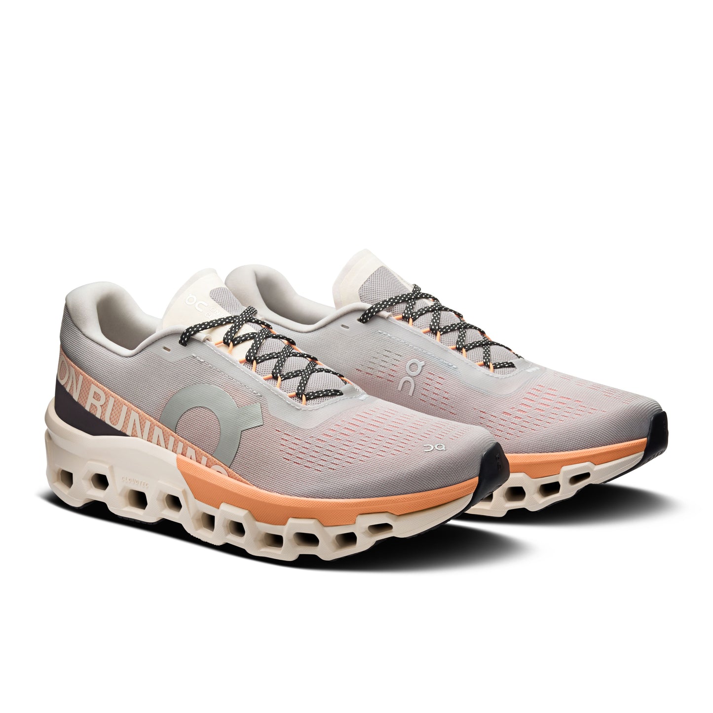 On Cloudmonster 2 | Glacier / Tangerine | Mens