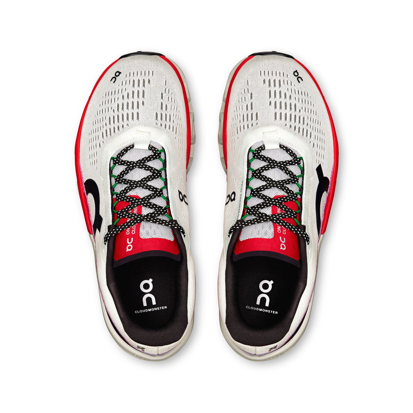 On Cloudmonster 2 | Ivory / Red | Womens