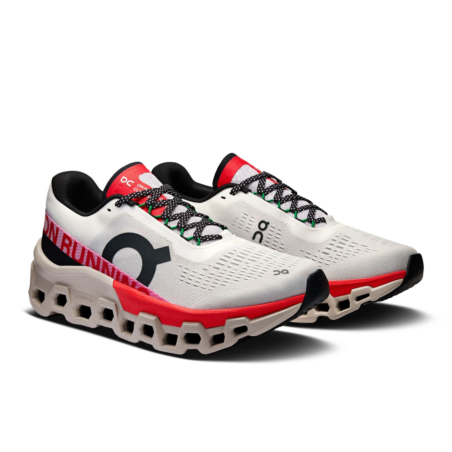 On Cloudmonster 2 | Ivory / Red | Womens