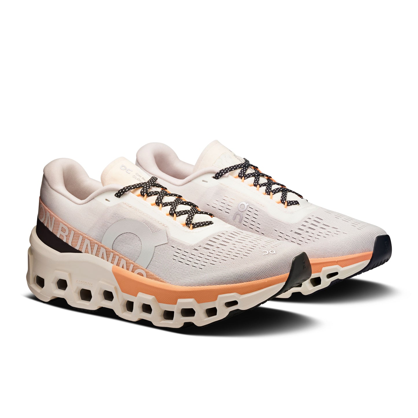 On Cloudmonster 2 | Ivory / Tangerine | Womens