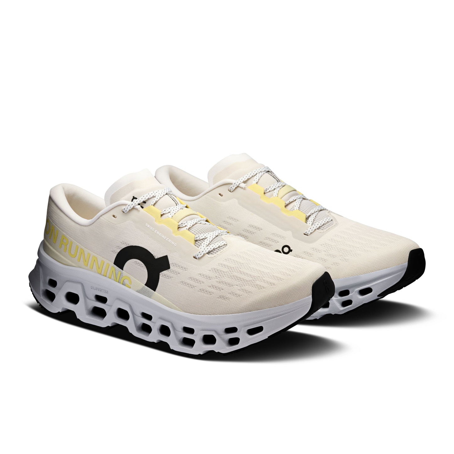 On Cloudmonster 3 | Ghost / Glacier | Mens