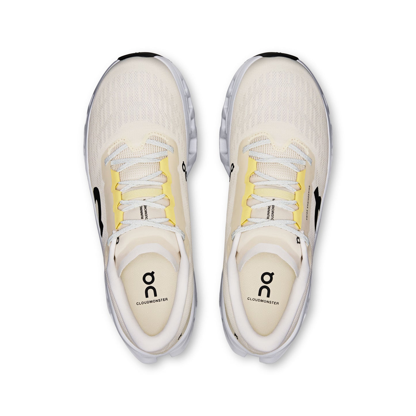 On Cloudmonster 3 | Ghost / Glacier | Mens