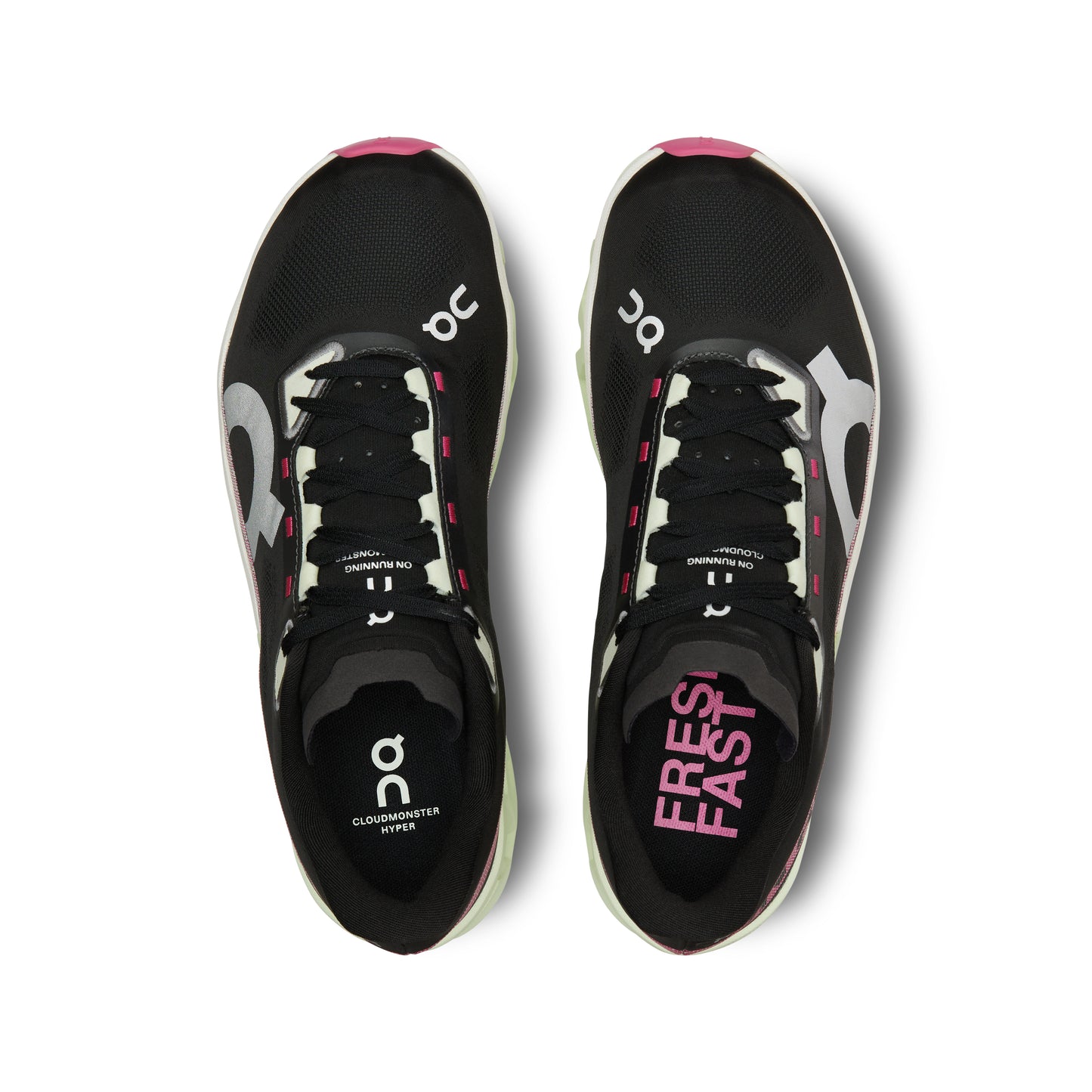 On Cloudmonster Hyper | Black / Lima | Mens