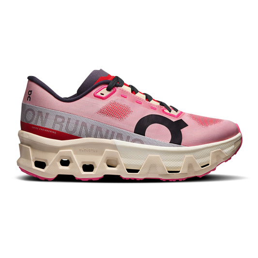 On Cloudmonster Hyper | Red / Cream | Womens
