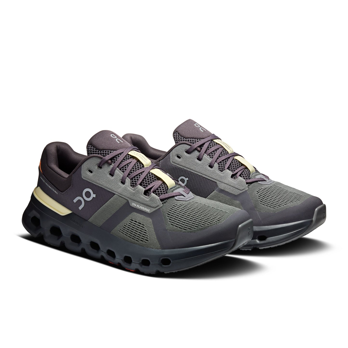 On Cloudrunner 2 | Rock / Tangerine | Mens
