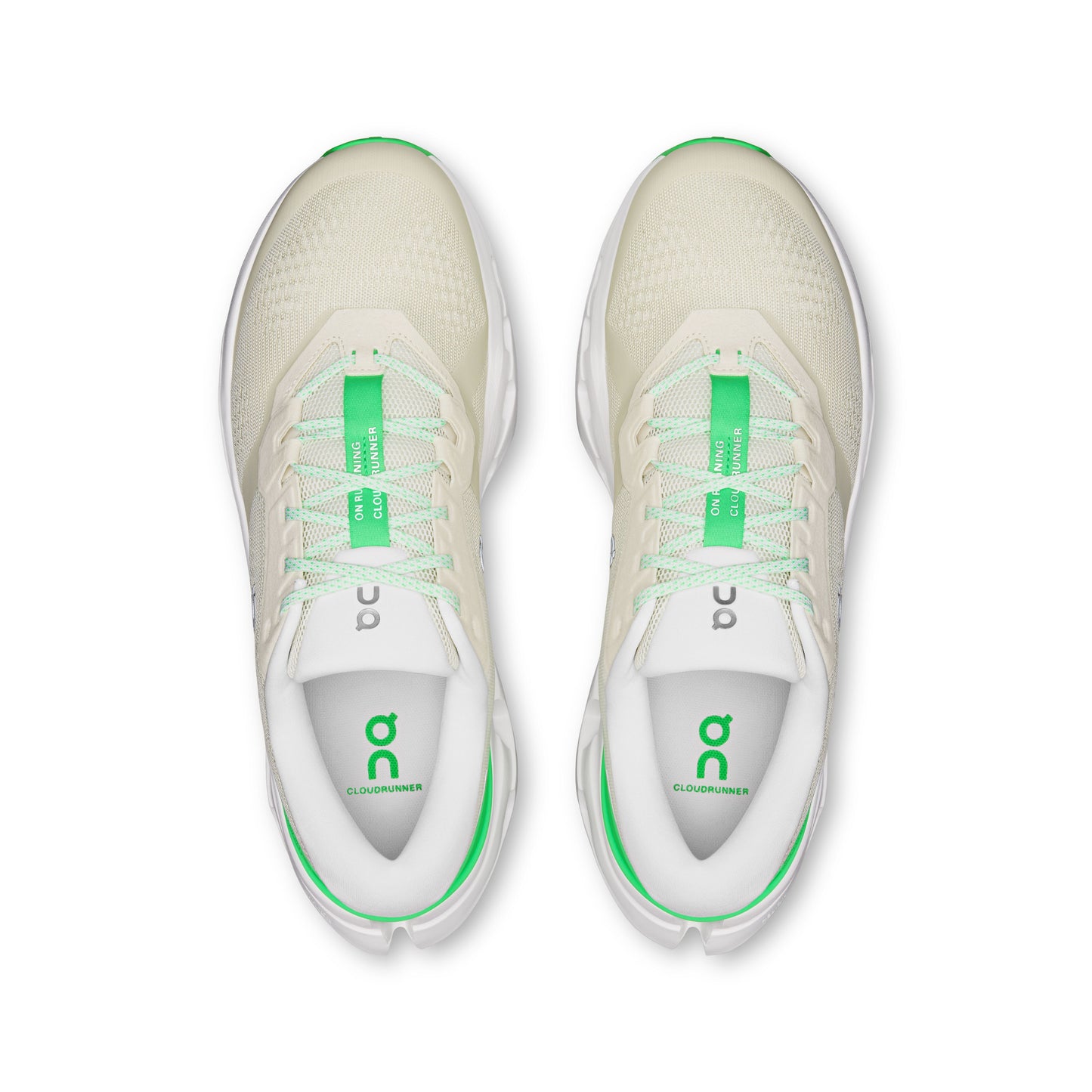 On Cloudrunner 3 | Ghost / Verdite | Mens