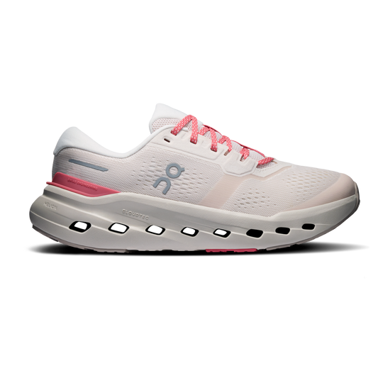 On Cloudrunner 3 | Oyster / Camellia | Womens