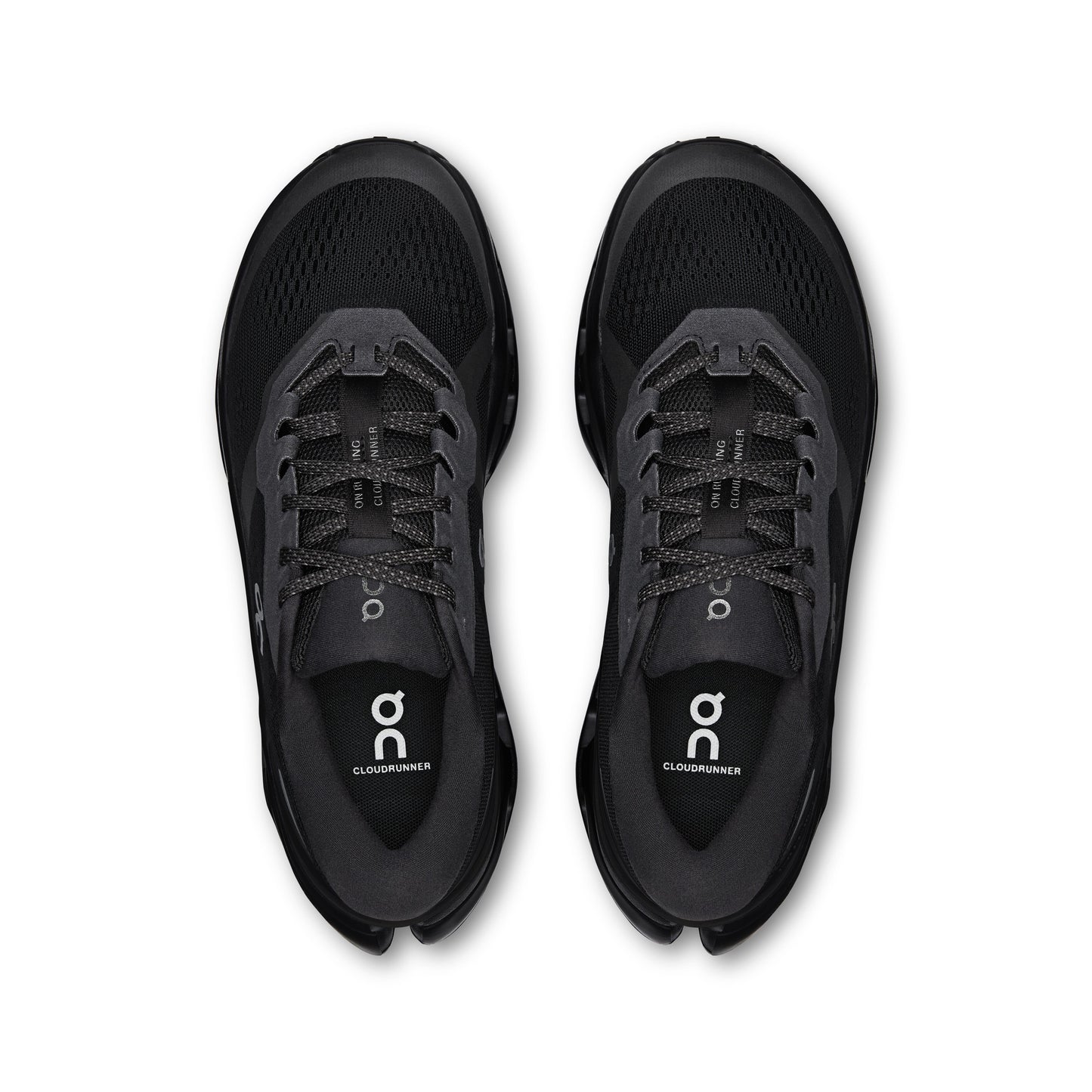 On Cloudrunner 3 Wide | Black / Black | Womens
