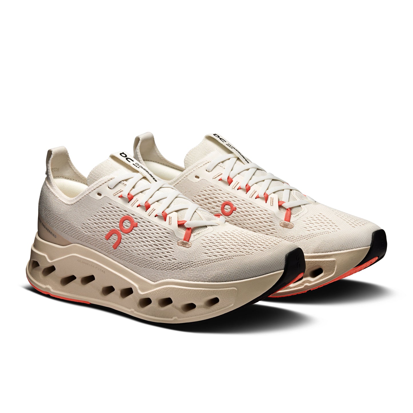 On Cloudsurfer Max | Ivory / Salmon | Mens