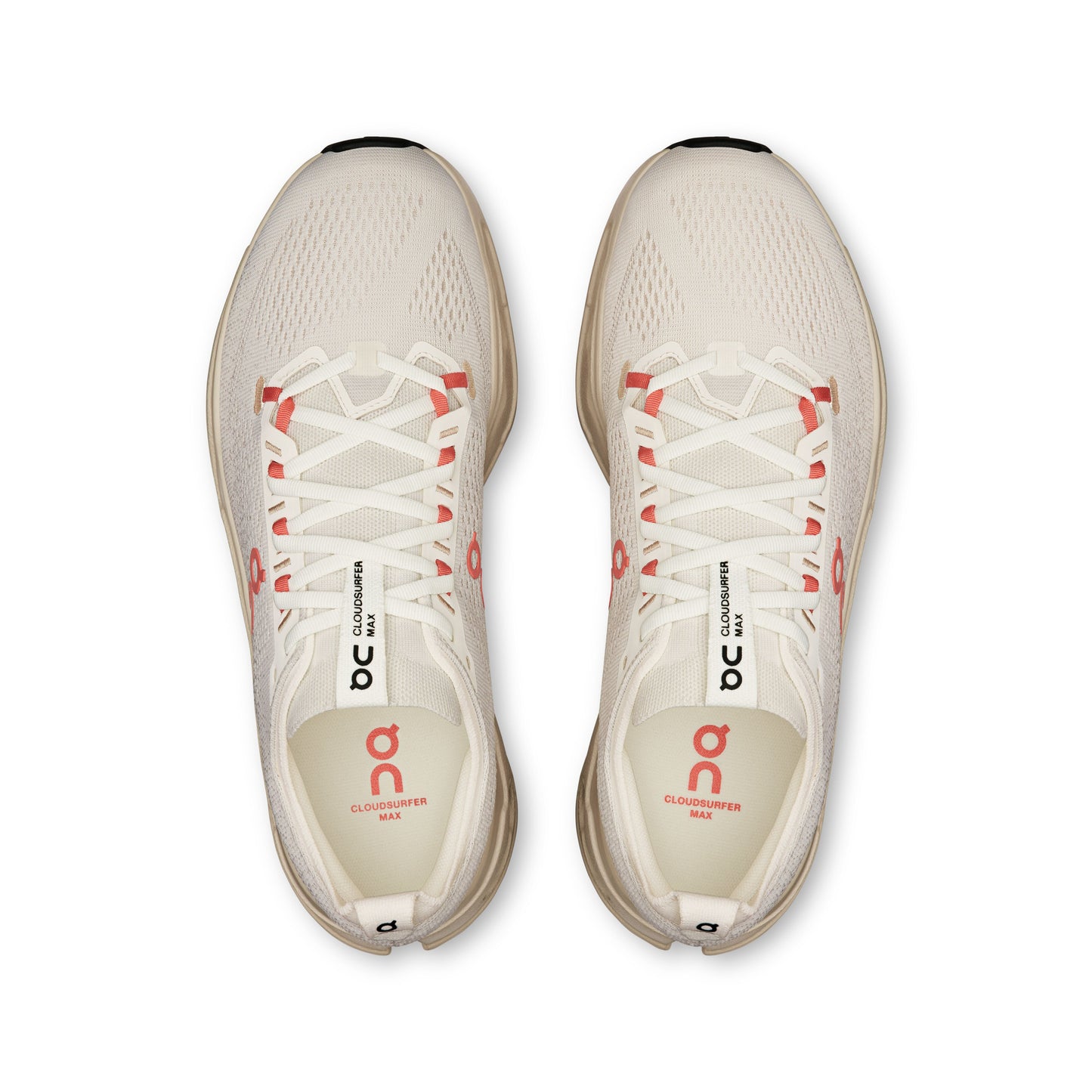 On Cloudsurfer Max | Ivory / Salmon | Mens