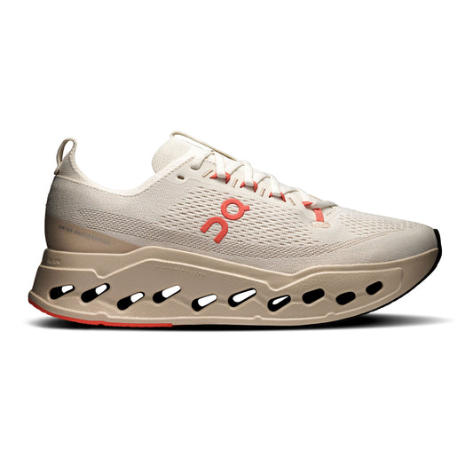 On Cloudsurfer Max | Ivory / Salmon | Womens