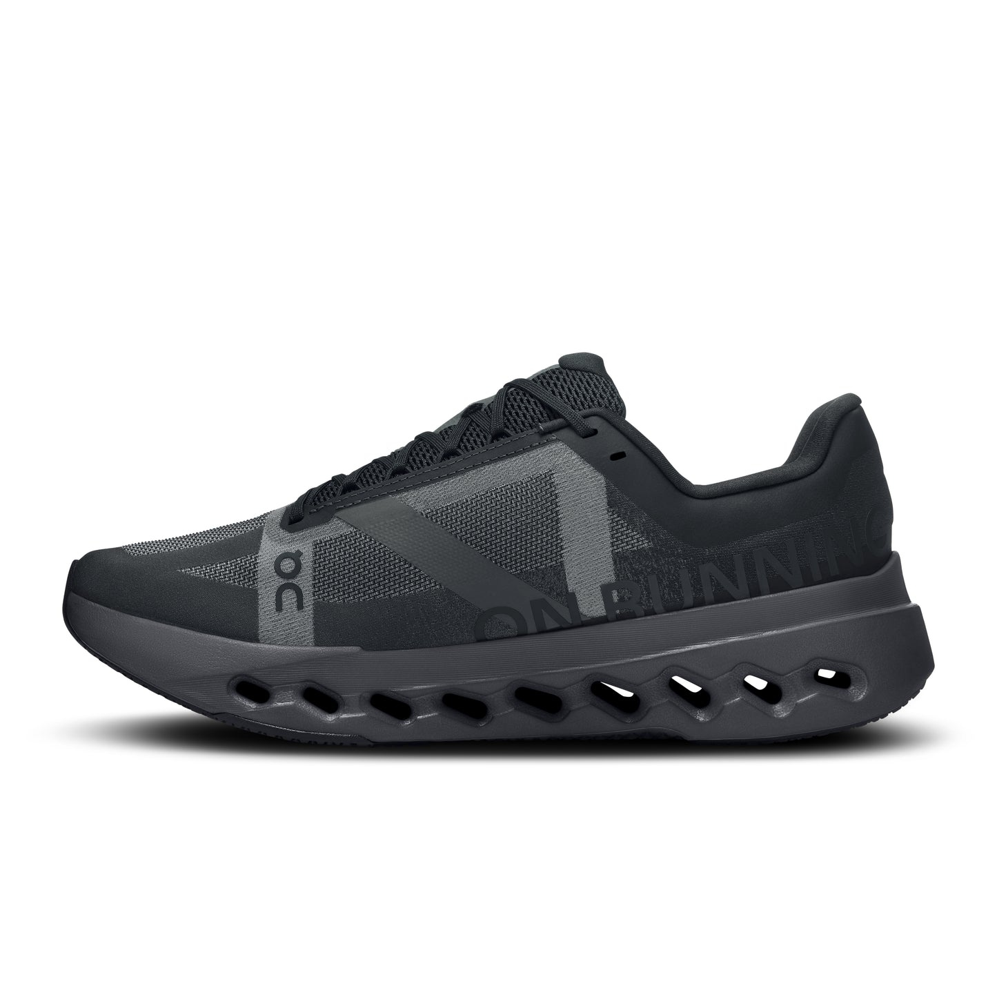 On Cloudsurfer Next Wide | Black / Eclipse | Mens