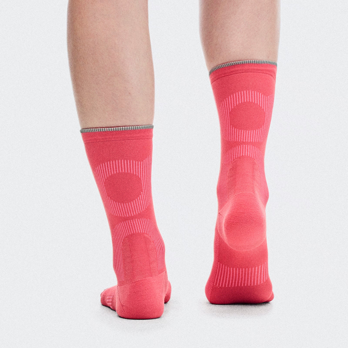 On Elite Run Sock High | Camellia / Azalea