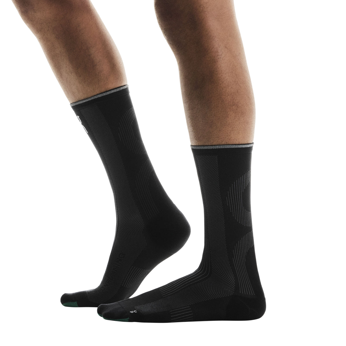 On Elite Run Sock High | Black