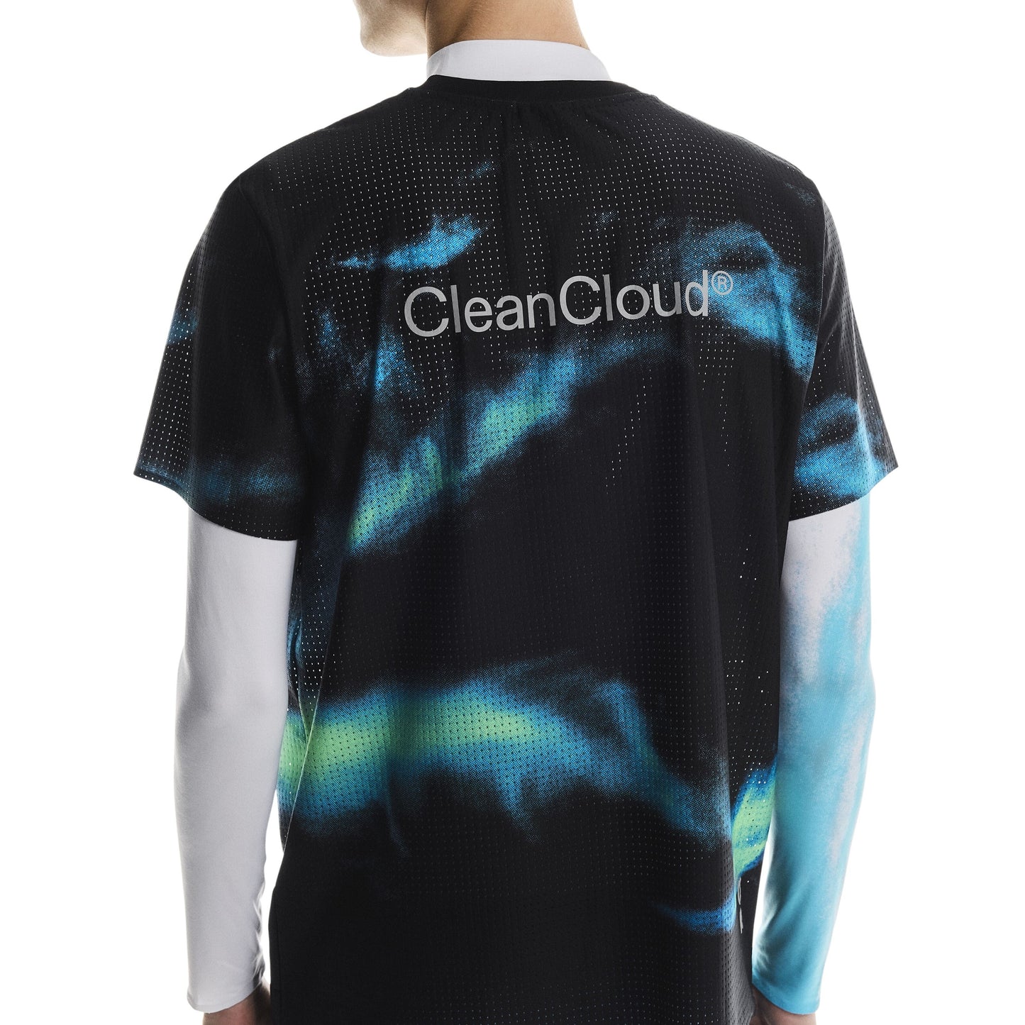 On Pace Mesh-T | Black / Horizon | Mens