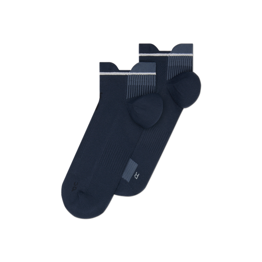 On Performance Run Sock Low | Navy / Navy