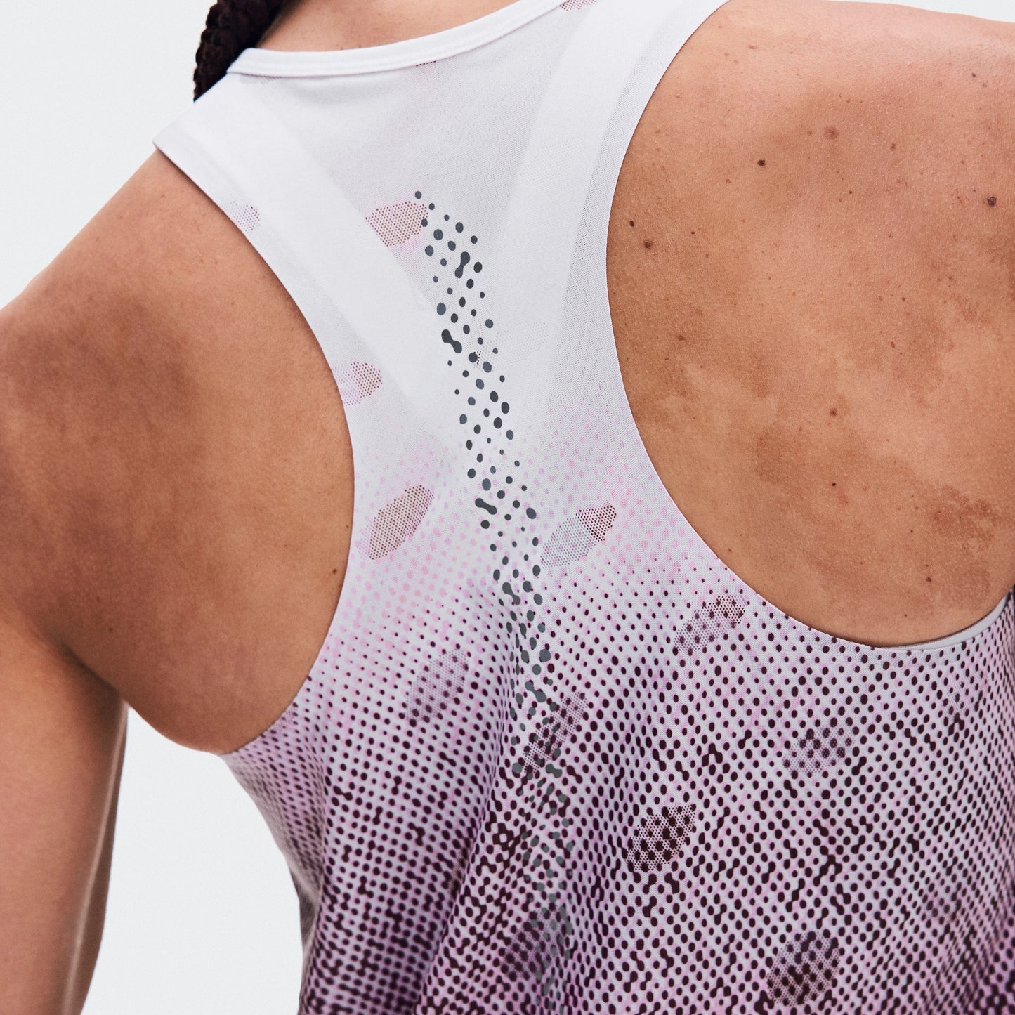 On Zero Tank Breathe | Foxglove / White | Womens