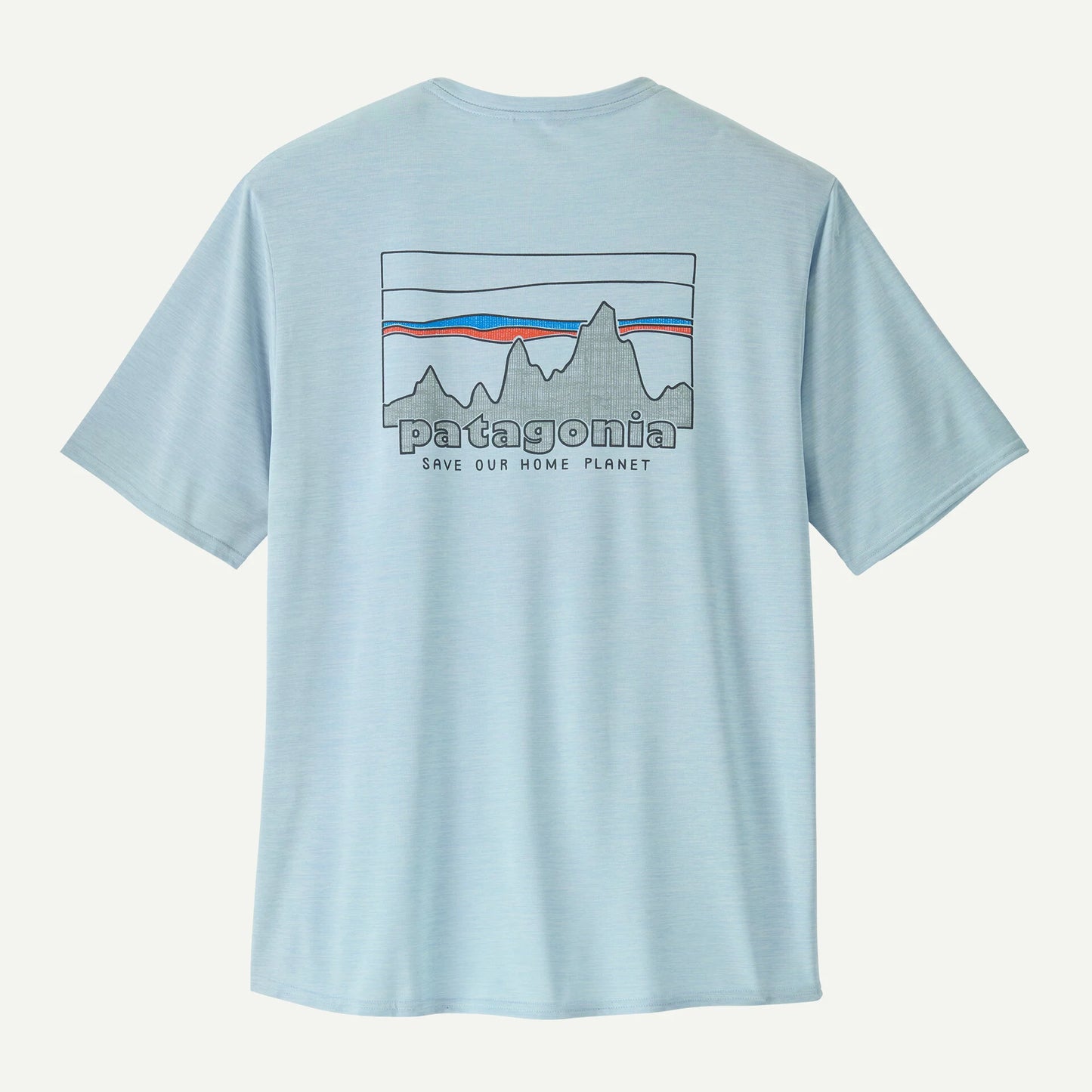 Patagonia Capilene Cool Daily Graphic Shirt | '73 Skyline: Fleck Blue | Mens