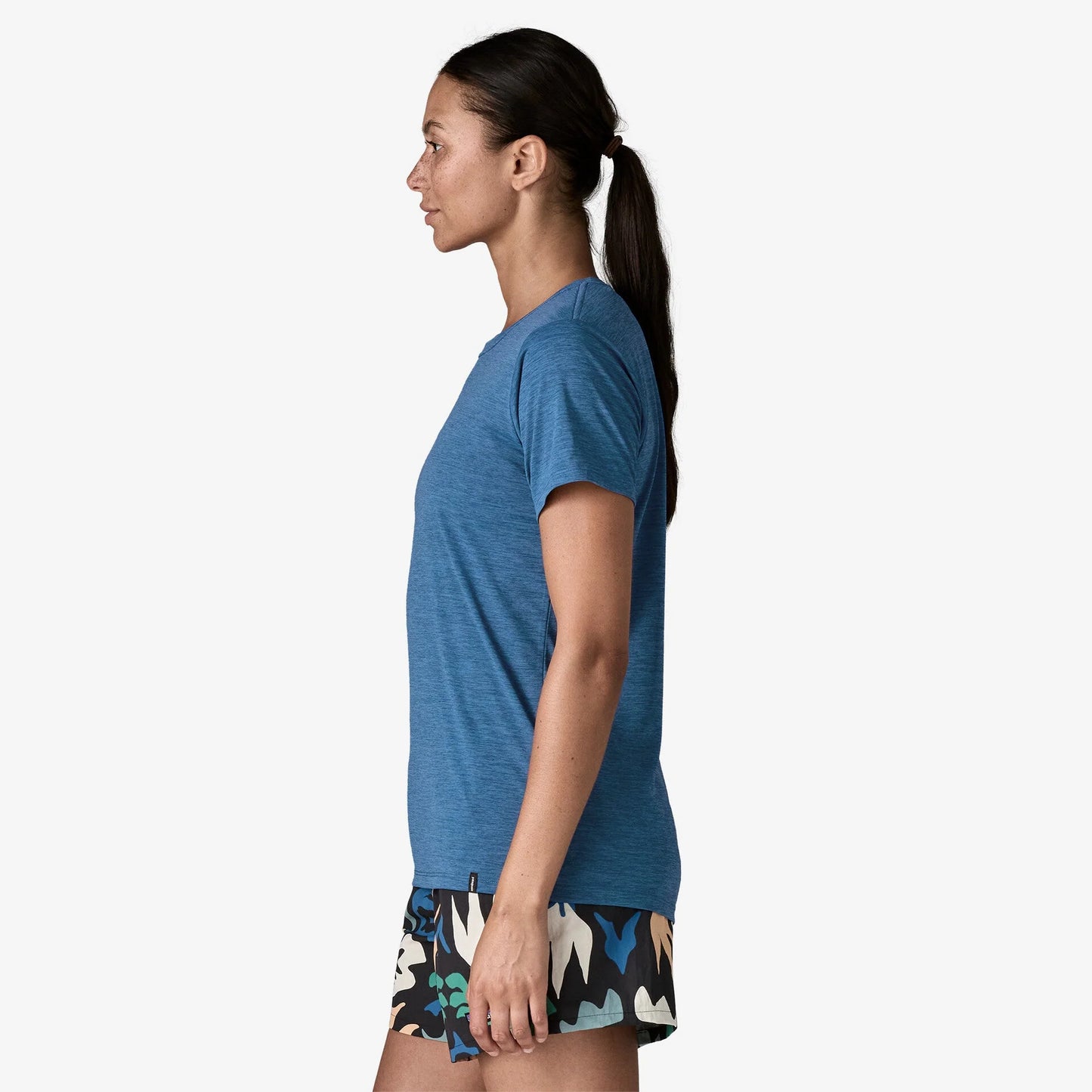 Patagonia Capilene Cool Daily Shirt | Aquatic Blue / Light Aquatic Blue X-Dye | Womens