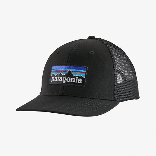 Patagonia P-6 Logo Trucker Hat | Black