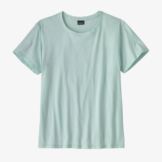 Patagonia Regenerative Organic Certified Cotton Tee | Wispy Green | Womens