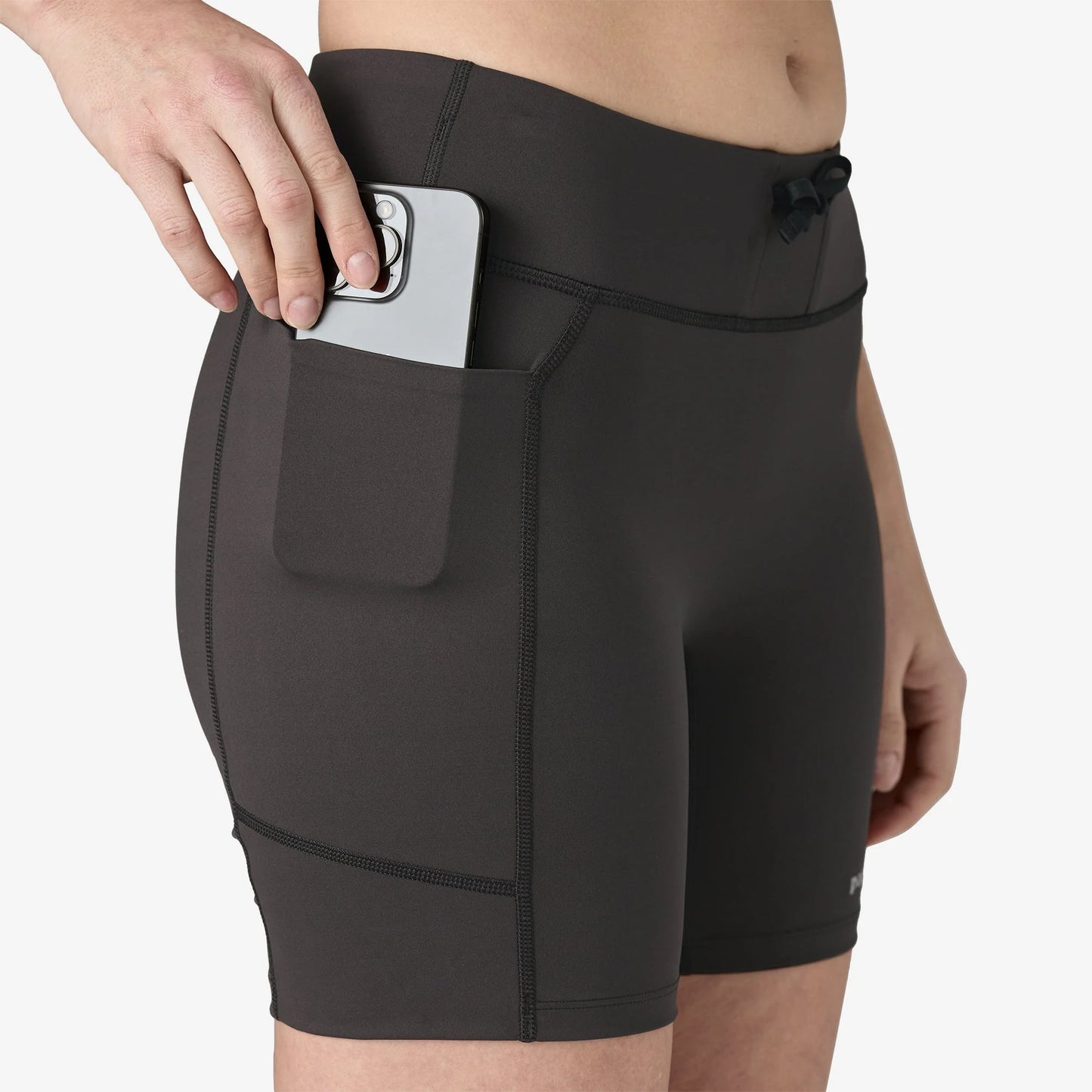 Patagonia Endless Run Short Tights | Aquatic Blue | Womens