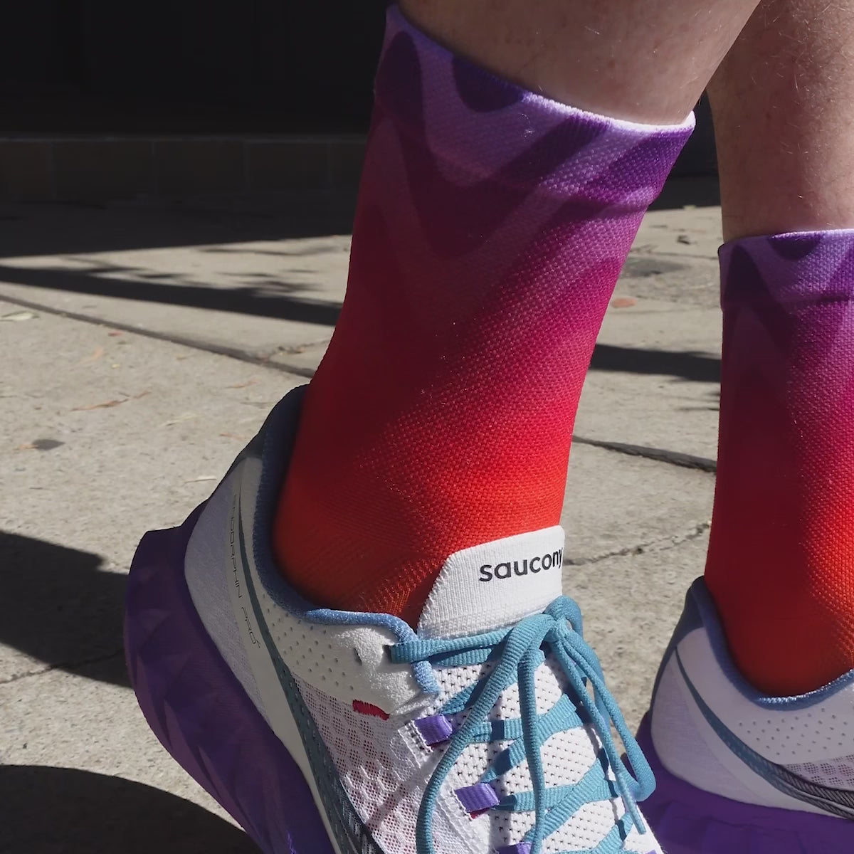 stokelab digital sunrise socks