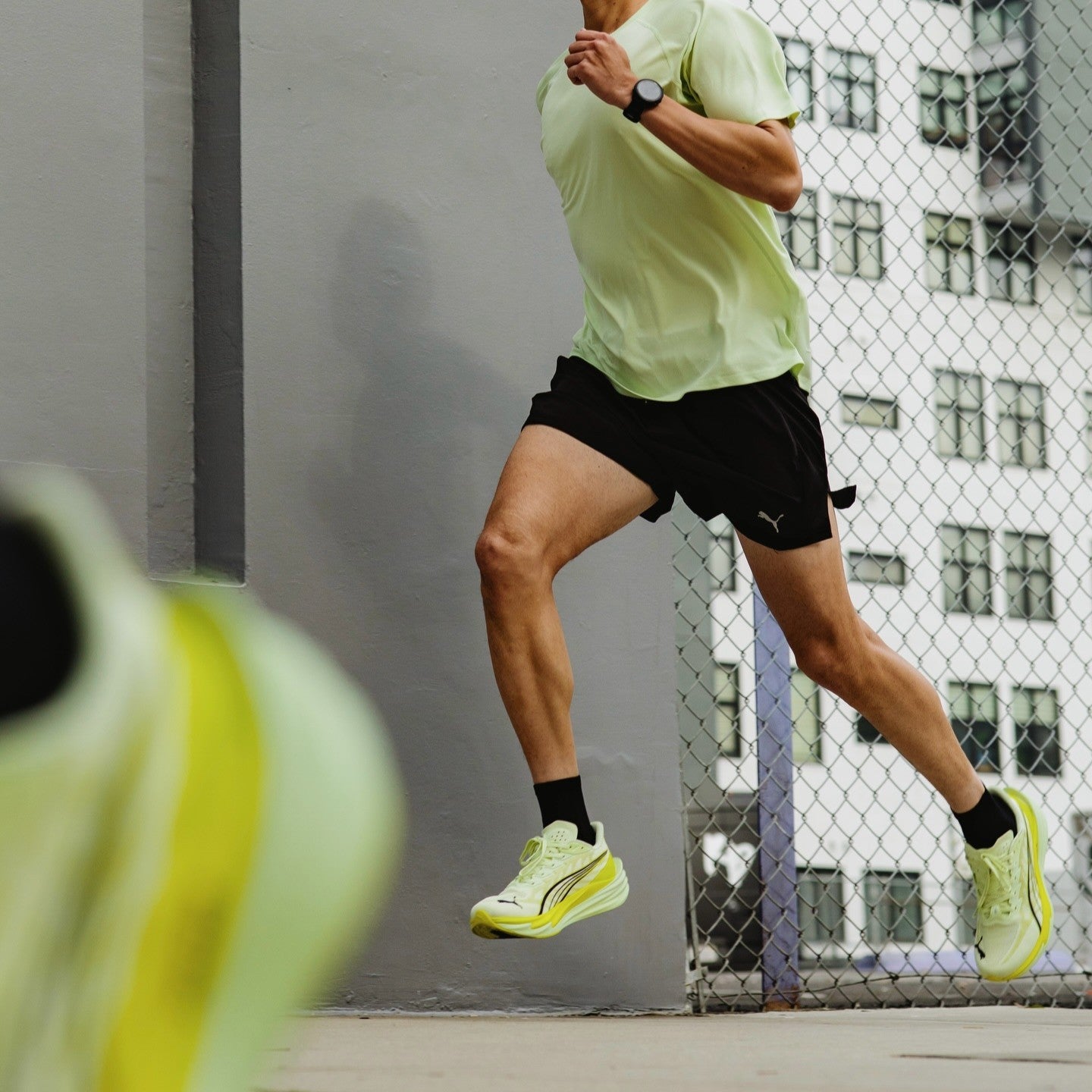 Puma Deviate NITRO 4 | Apple Spritz / Lux Lime | Mens