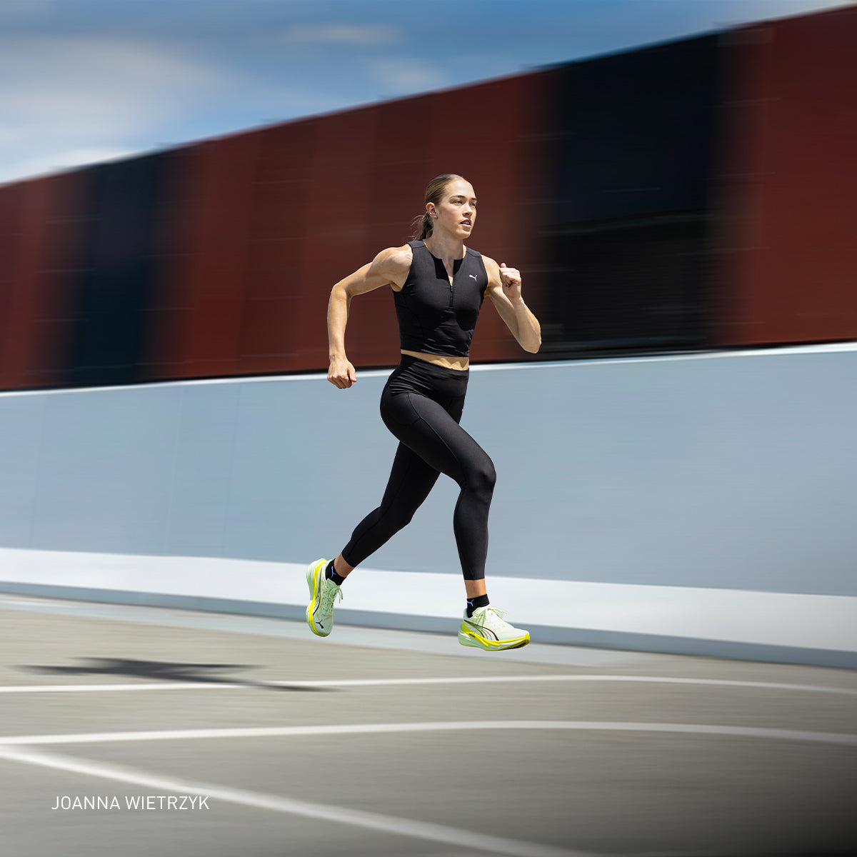 Puma Deviate NITRO 4 | Apple Spritz / Lux Lime | Womens