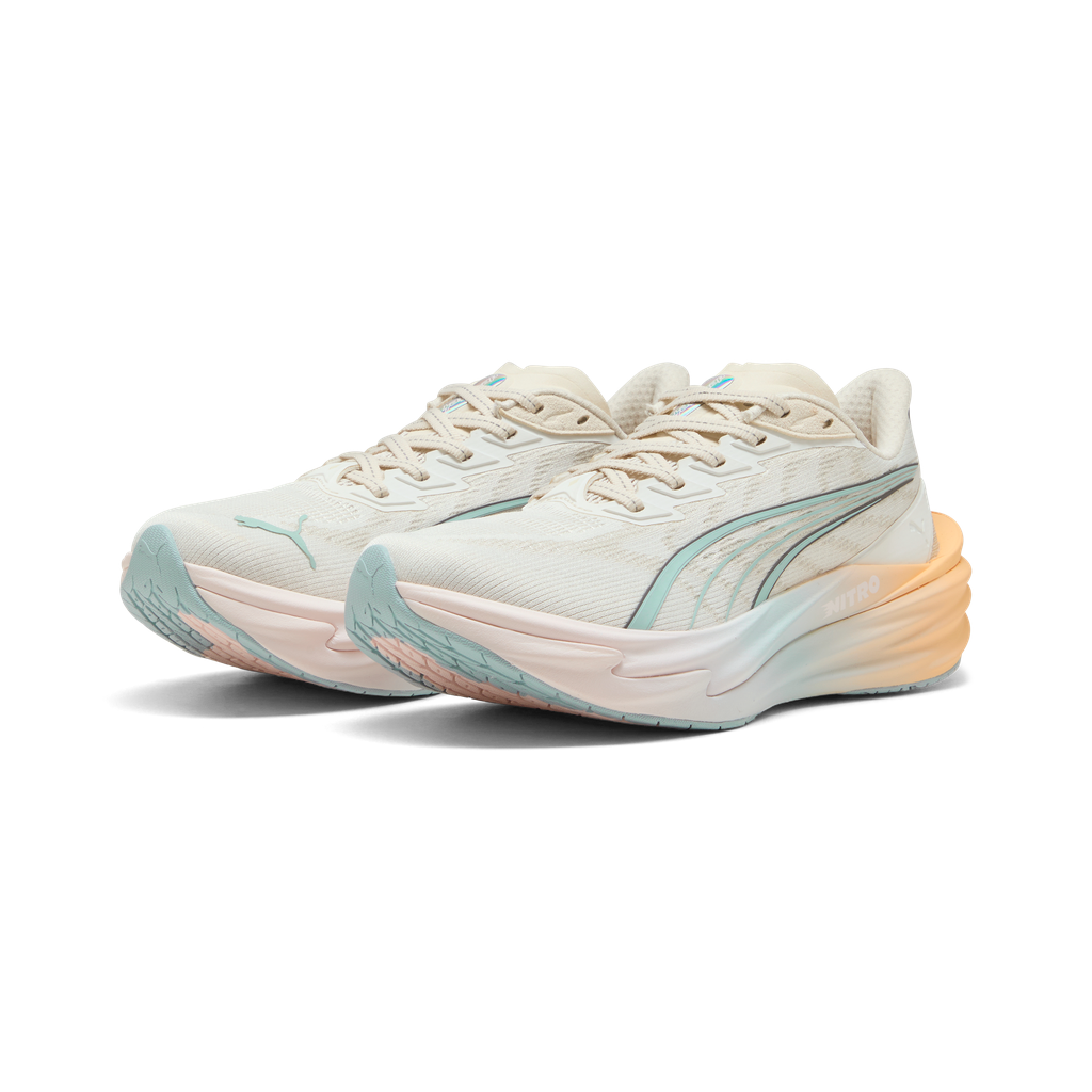 Puma Deviate NITRO 4 RC | Warm White / Lucite / Vapor Gray | Womens