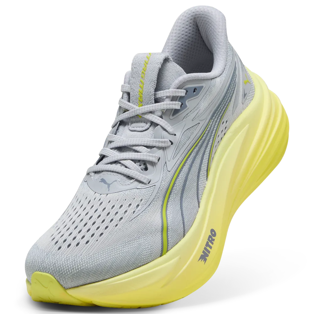 Puma MagMax NITRO 2 | Vibrant Silver / Lux Lime | Mens