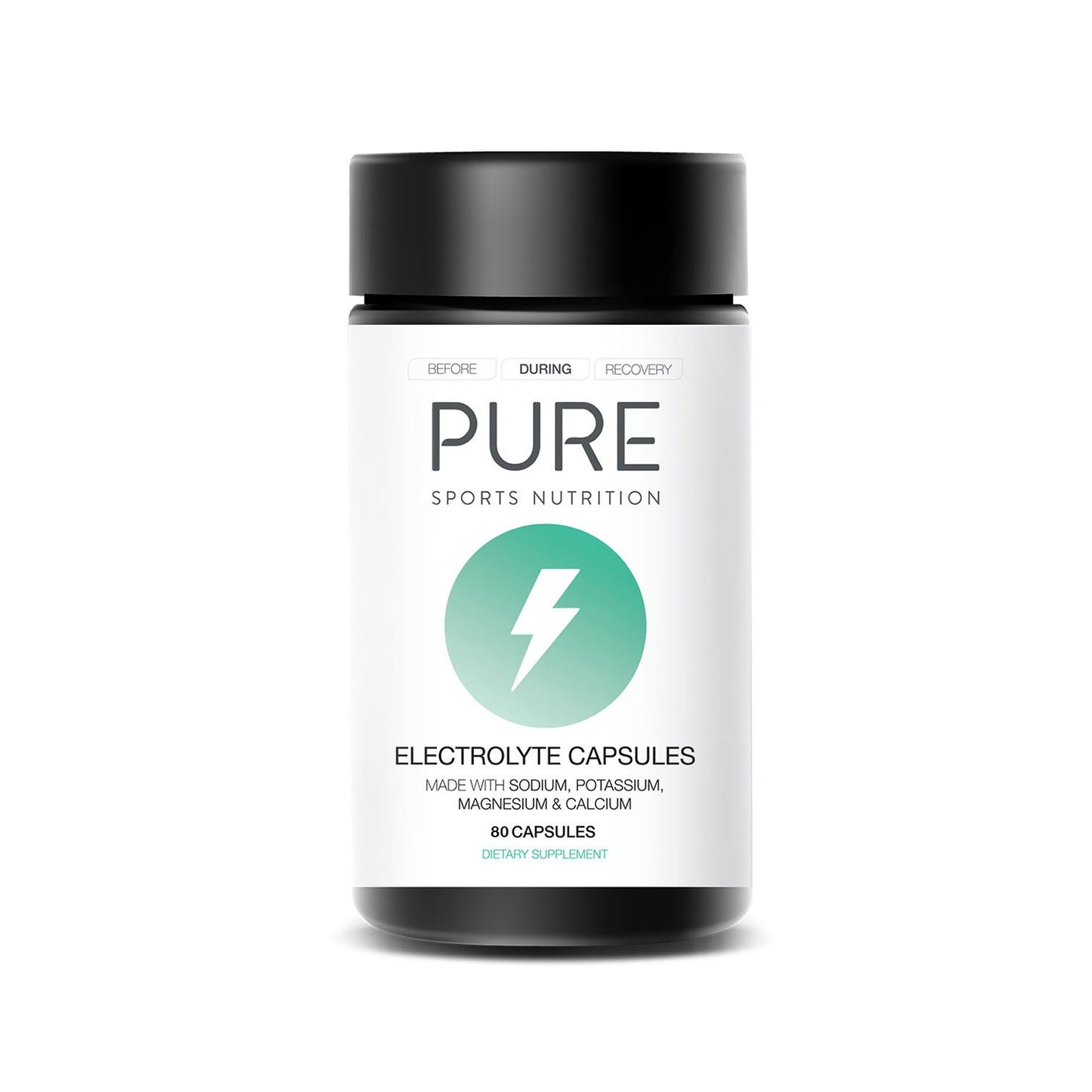 Pure Electrolyte Salt Capsules | Bottle of 80