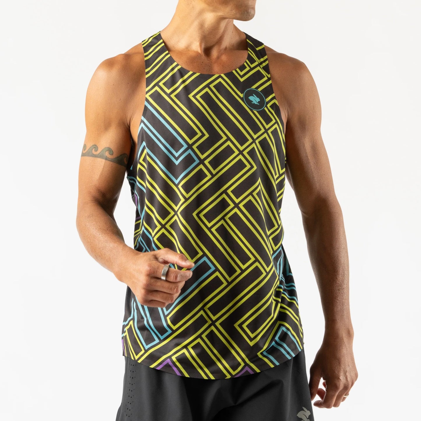rabbit Speedeez Singlet | Jet Set | Mens