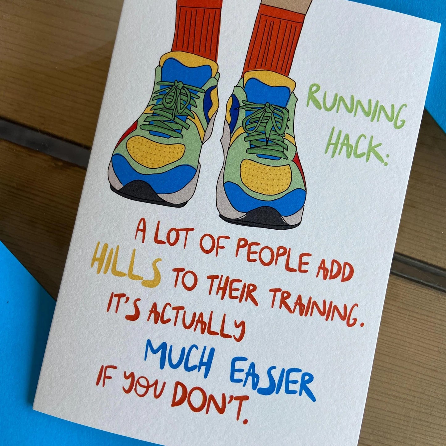 Running Hack | Greeting Card