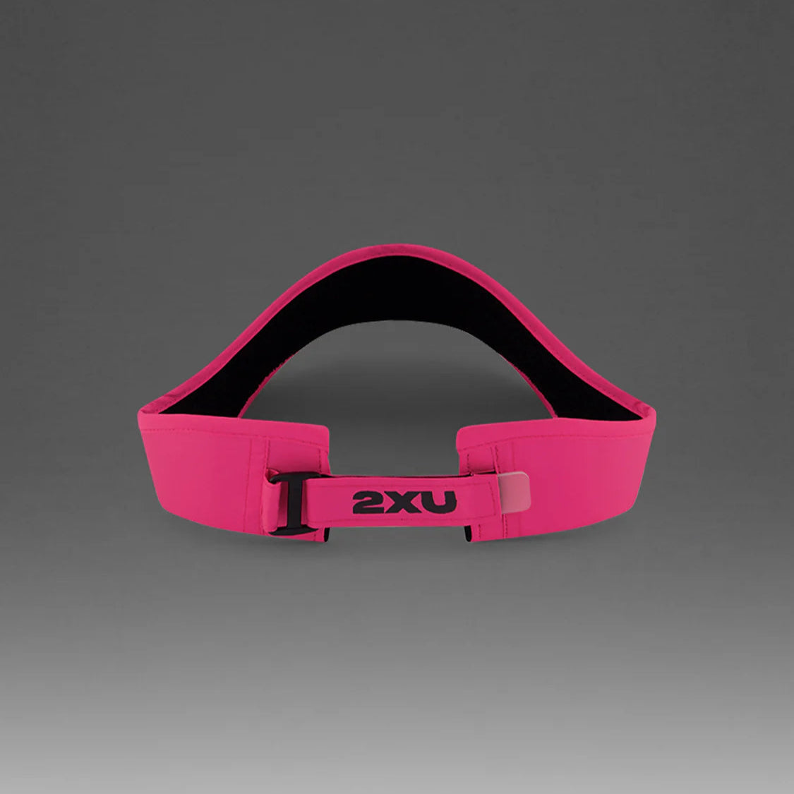 2XU Run Visor | Fuchsia / Black
