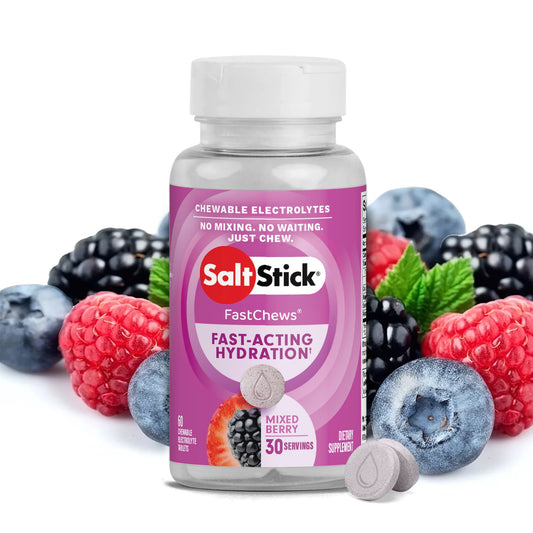 SaltStick FastChews | Mixed Berry | Bottle of 60