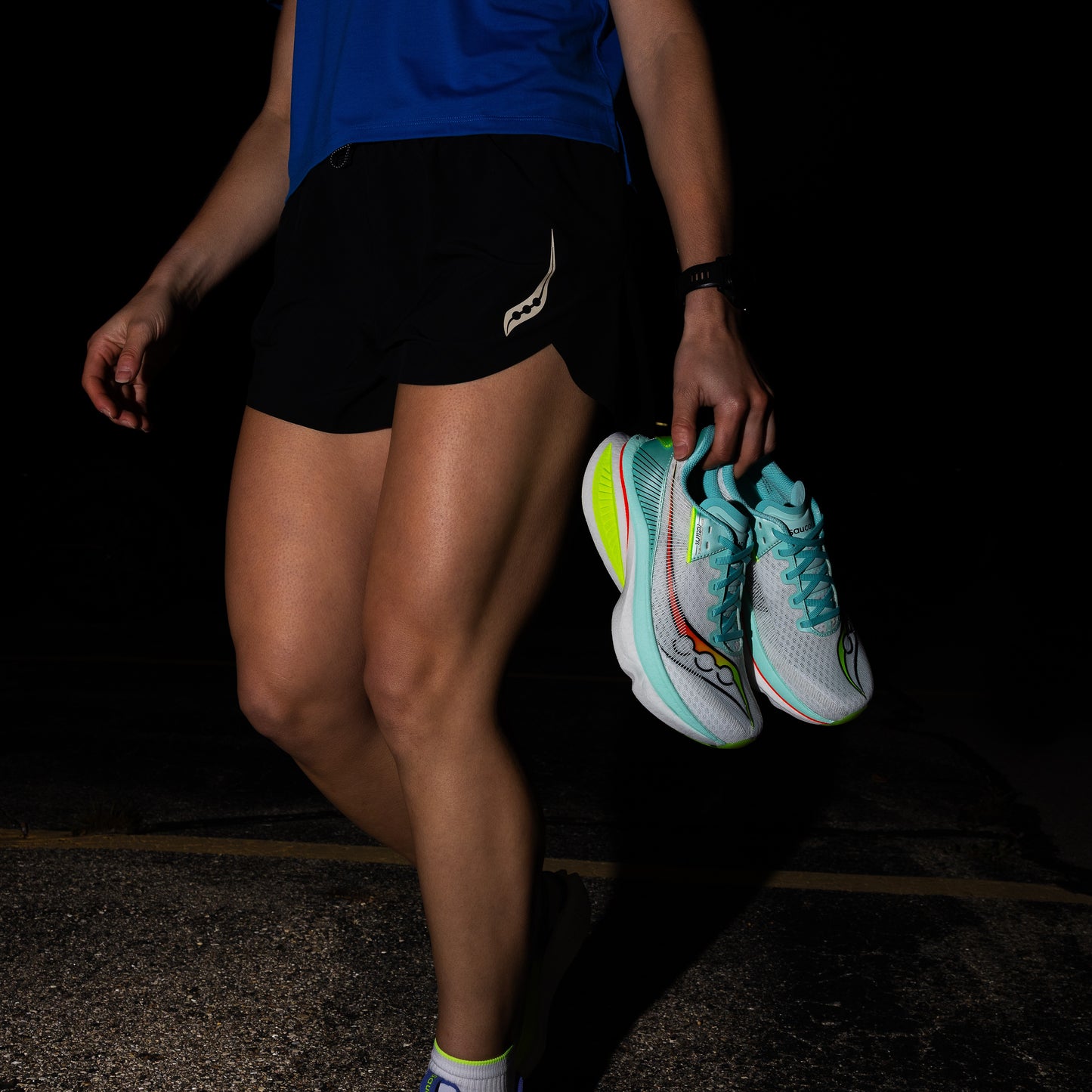 Saucony Endorphin Azura | White / Splash | Womens