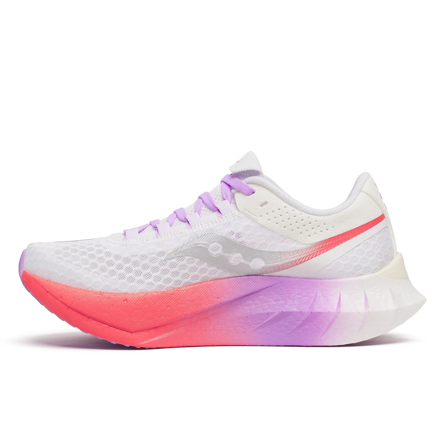 Saucony Endorphin Pro 4 | White / Crocus | Womens