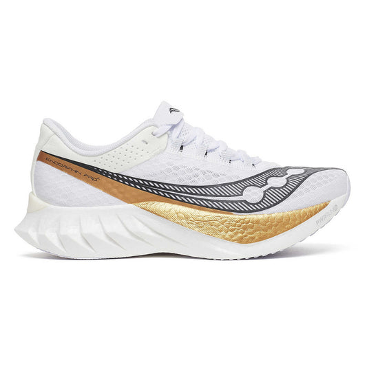 Saucony Endorphin Pro 4 | White / Gold | Mens