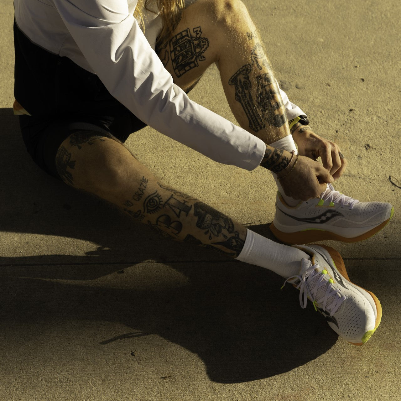 Saucony Endorphin Speed 4 | White / Peel | Mens