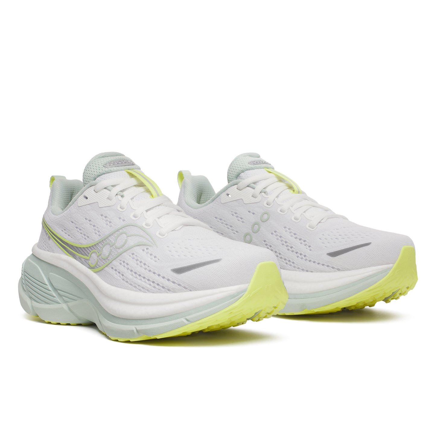 Saucony Hurricane 25 | White / Mist | Womens