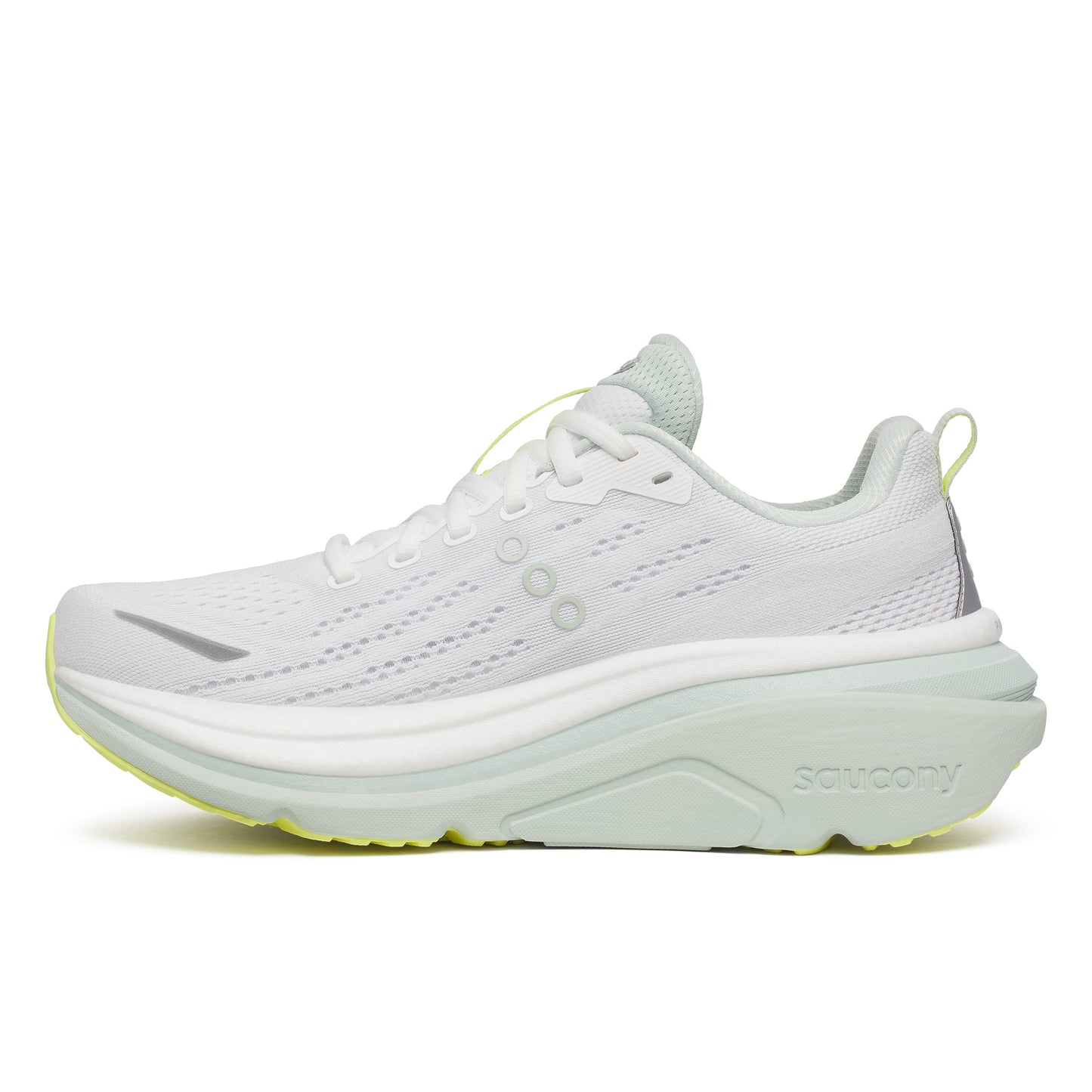 Saucony Hurricane 25 | White / Mist | Womens