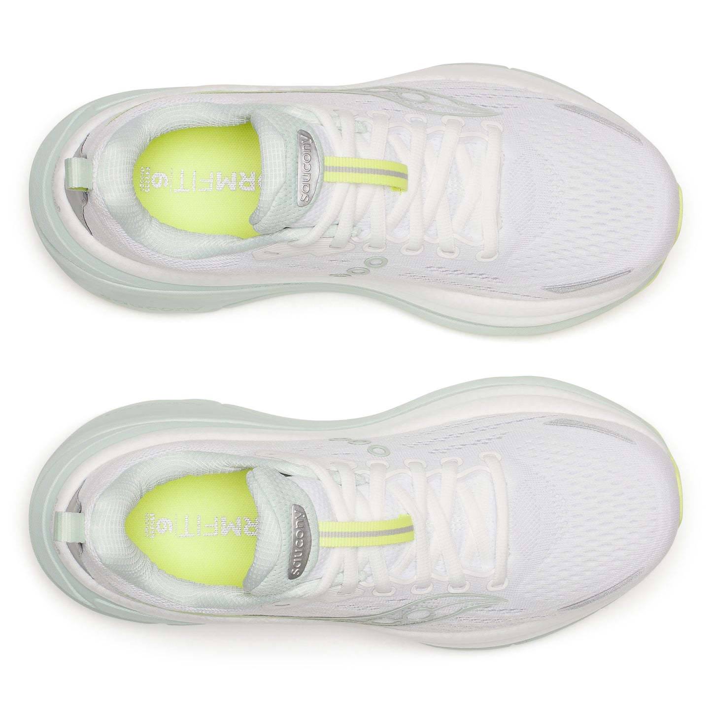Saucony Hurricane 25 | White / Mist | Womens
