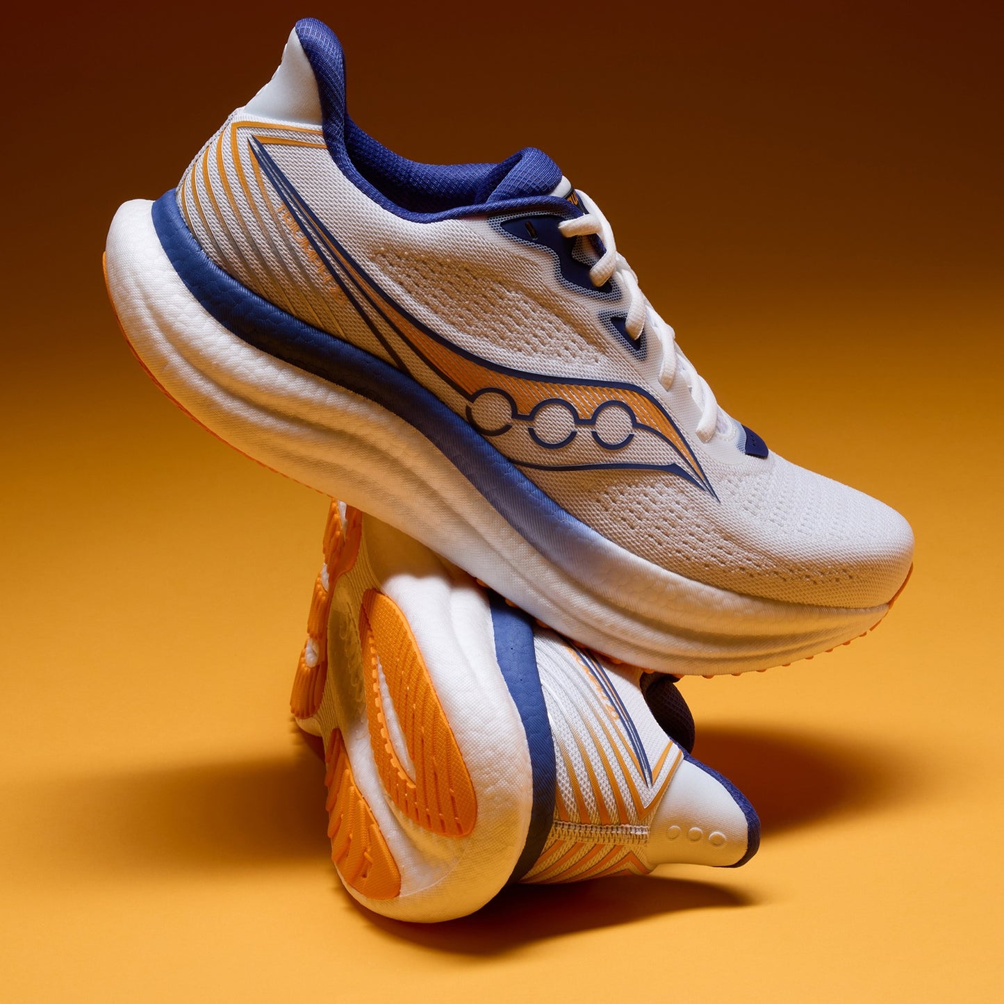 Saucony Triumph 23 | White / Azurite | Mens