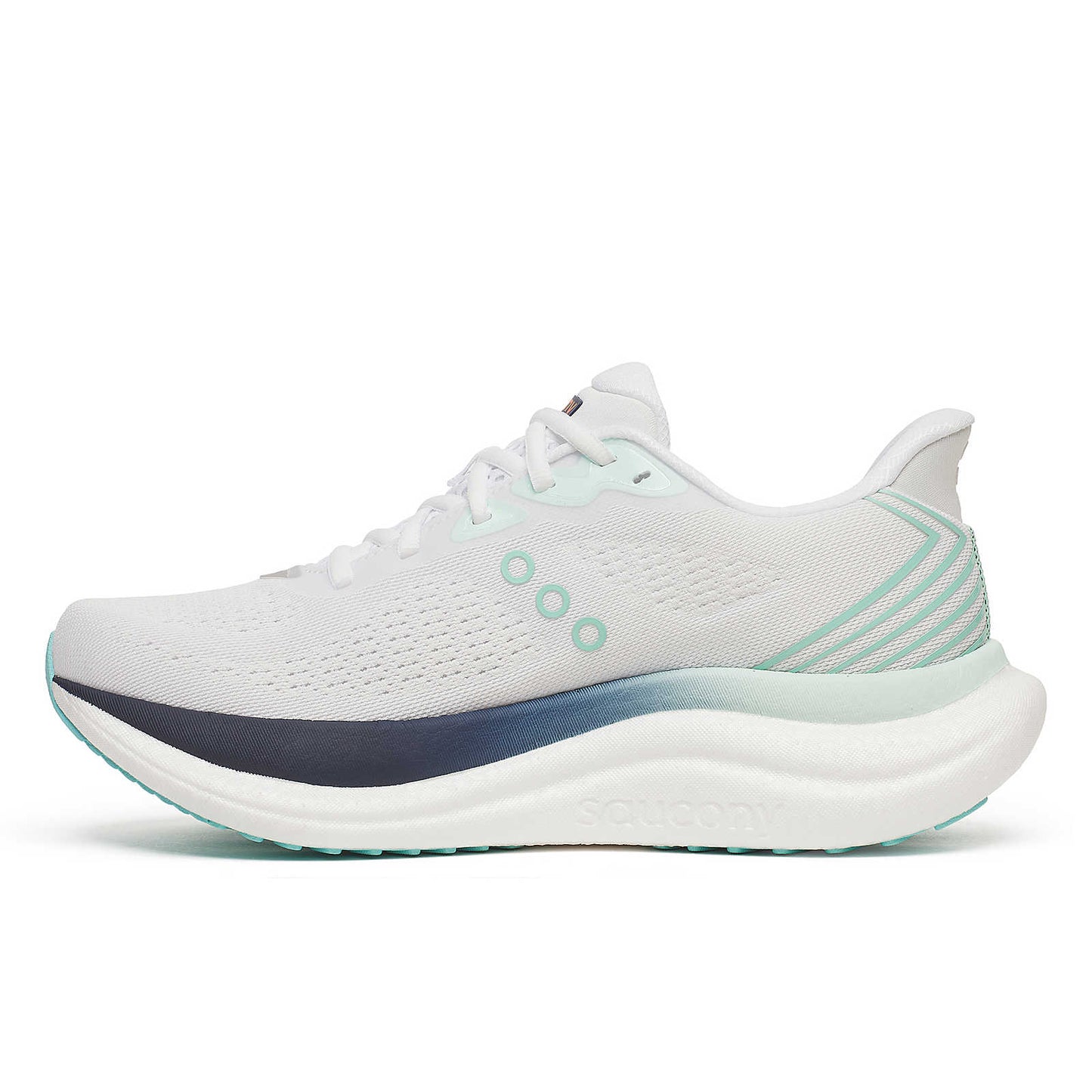 Saucony Triumph 23 | White / Navy | Womens