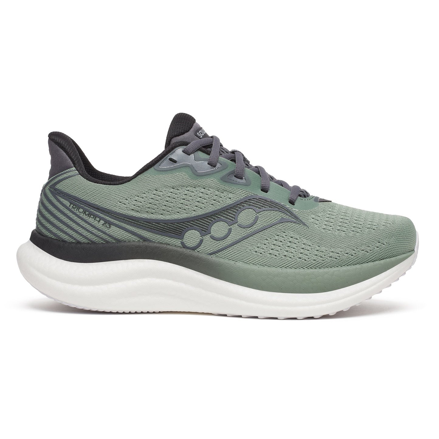 Saucony Triumph 23 Wide | Iceberg / Carbon | Mens